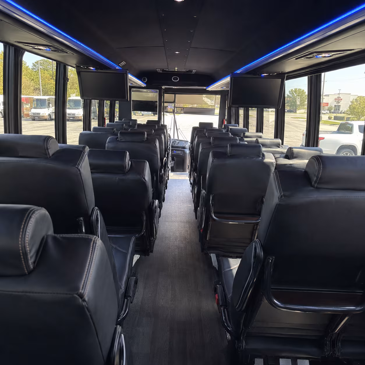 Davie Airport Shuttle & Transportation party bus exterior
