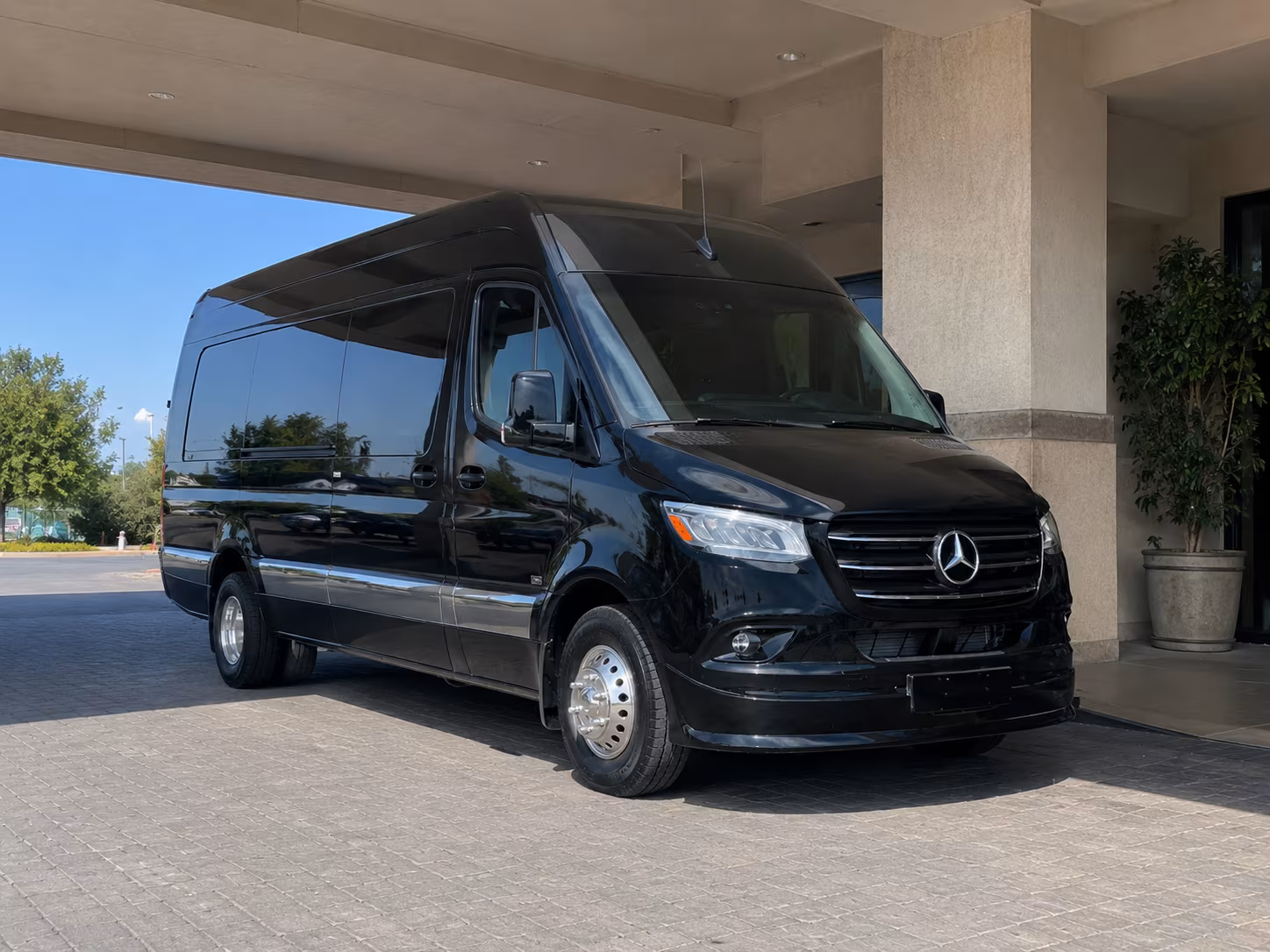 Davie Corporate Transportation party bus exterior