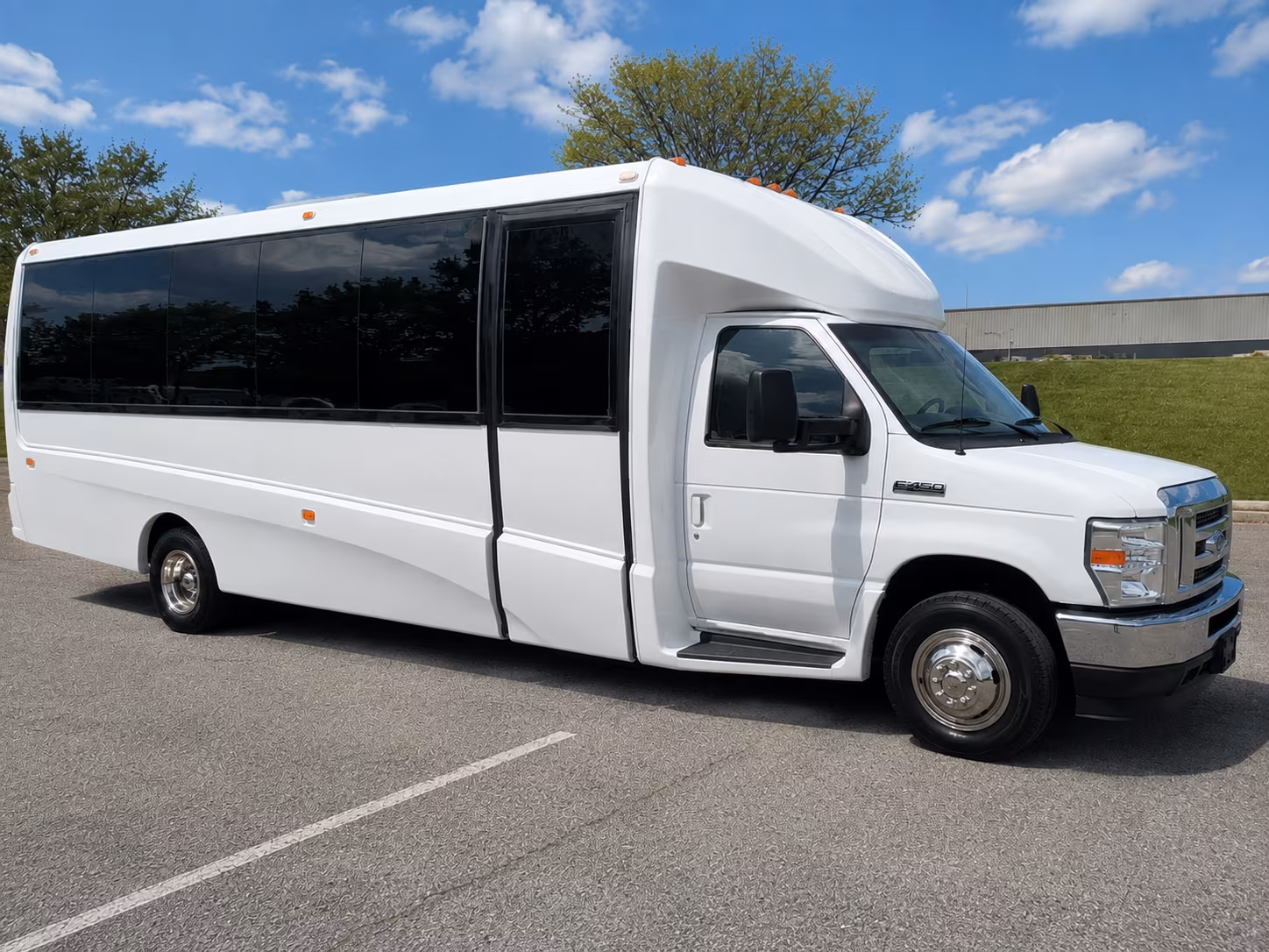 Davie Corporate Transportation party bus exterior