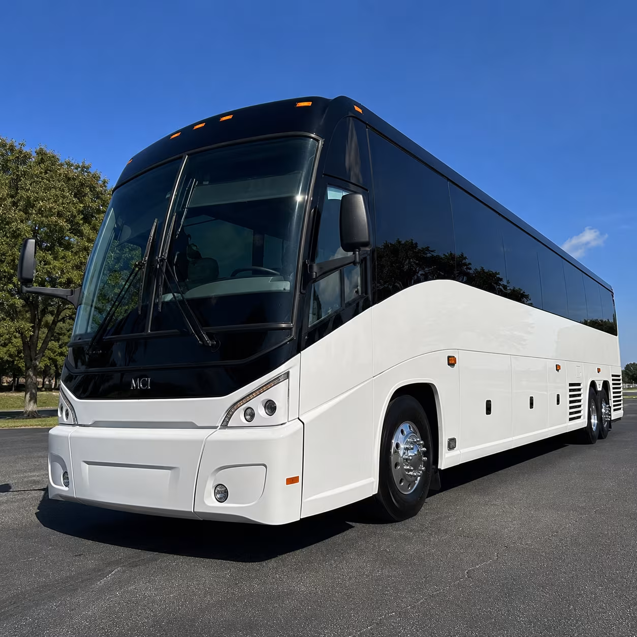 Davie School Event Transportation party bus exterior