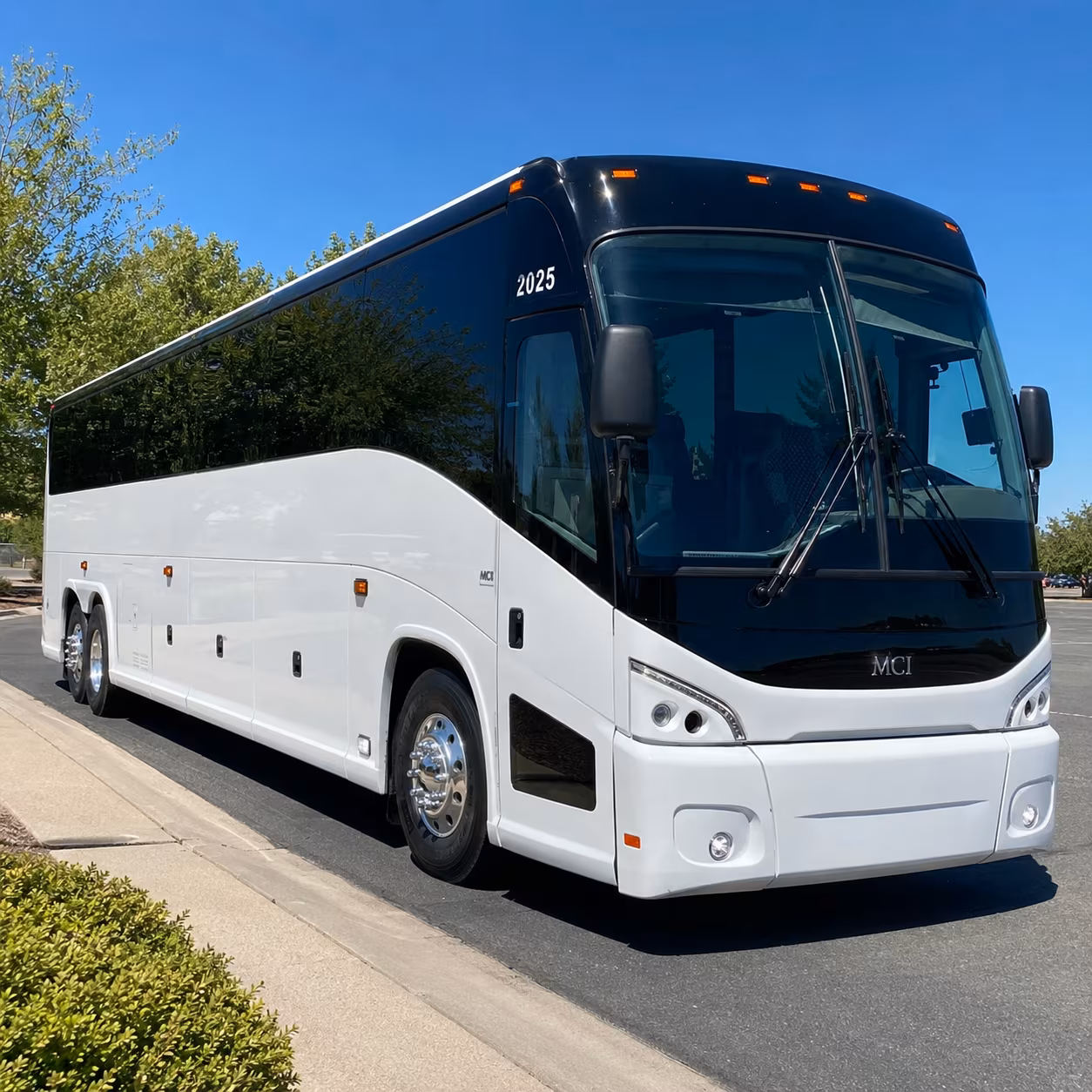 Davie School Event Transportation party bus exterior