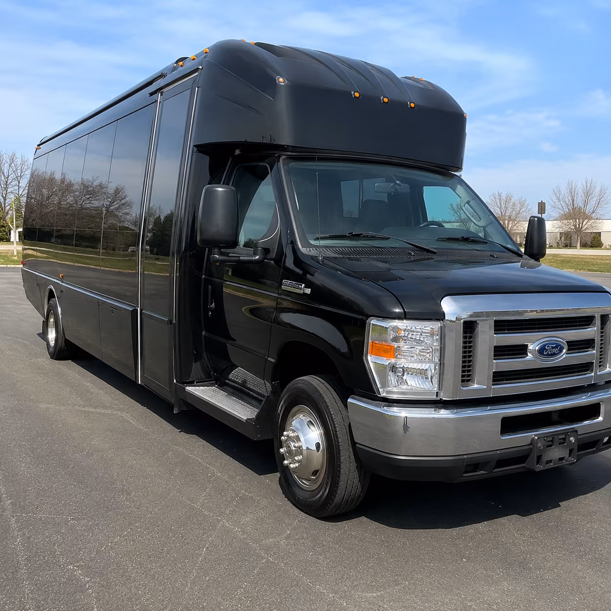 Davie Sporting Event Transportation party bus exterior