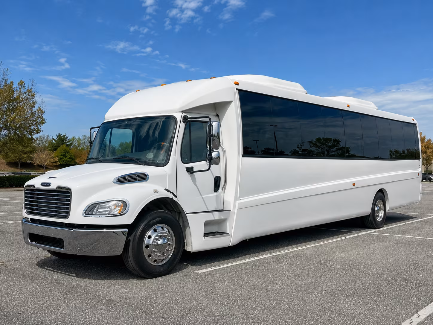Davie Sporting Event Transportation party bus exterior