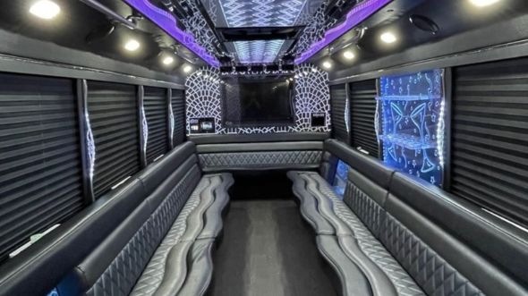 plantation 20 passenger party bus